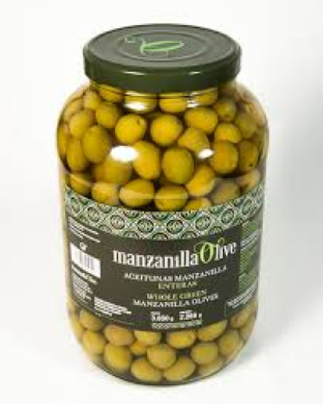 MOTOLA MANZANULO OLIVES IN GLASS JAR 560G